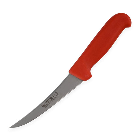 Protürk Eğri Kemik Sıyırma Bıçağı Kırmızı