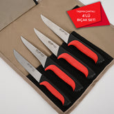Çantalı Bıçak Seti 4 Parça