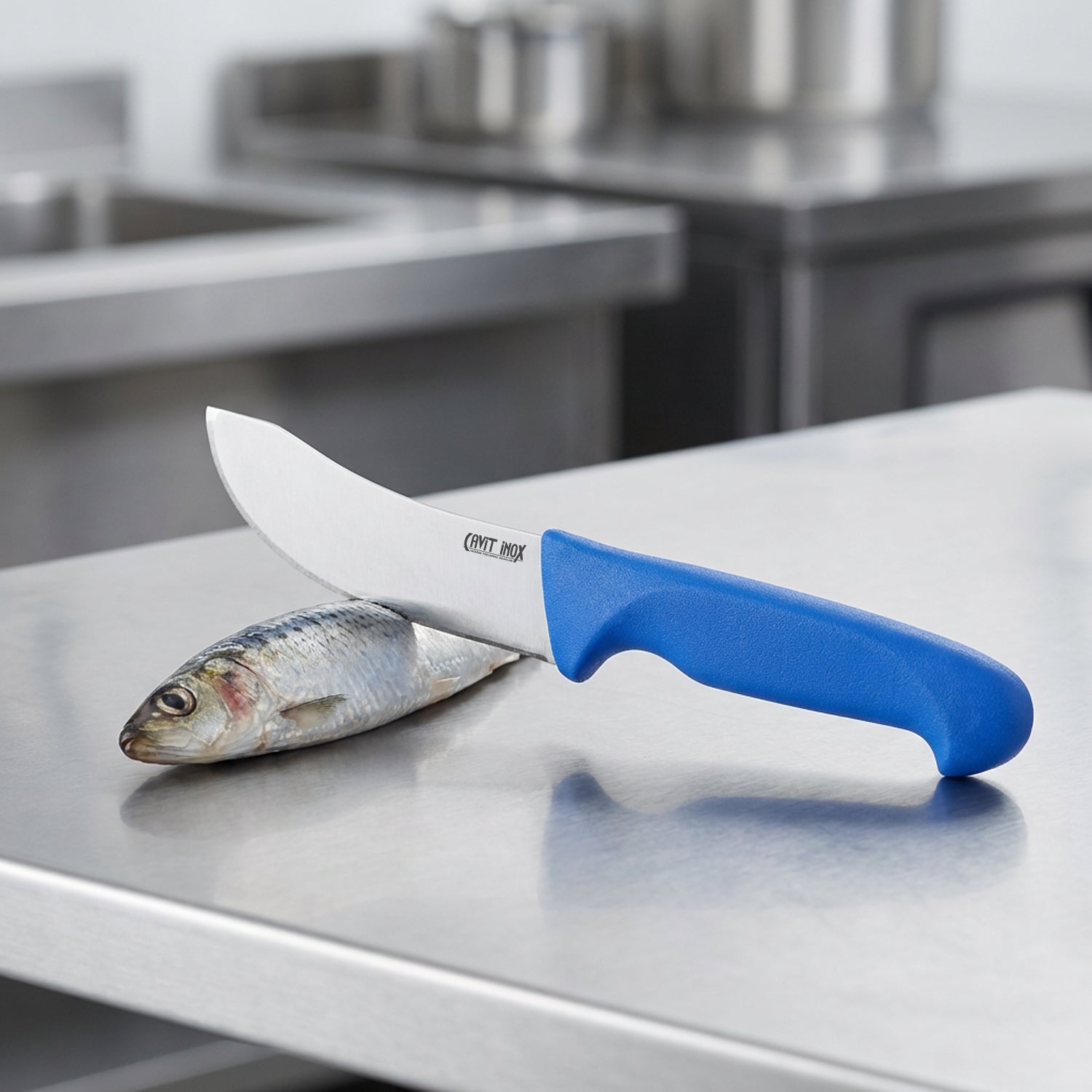 Mavi Yüzme Bıçağı – 10 cm (HACCP)