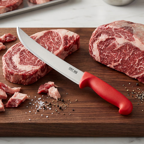 Kırmızı Et Dilimleme Bıçağı – 20 cm (HACCP) 03638