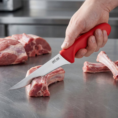 Kırmızı Kemik Sıyırma Bıçağı – 14 cm (HACCP)