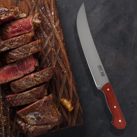 Et Dilimleme Bıçağı Doğal Ahşap