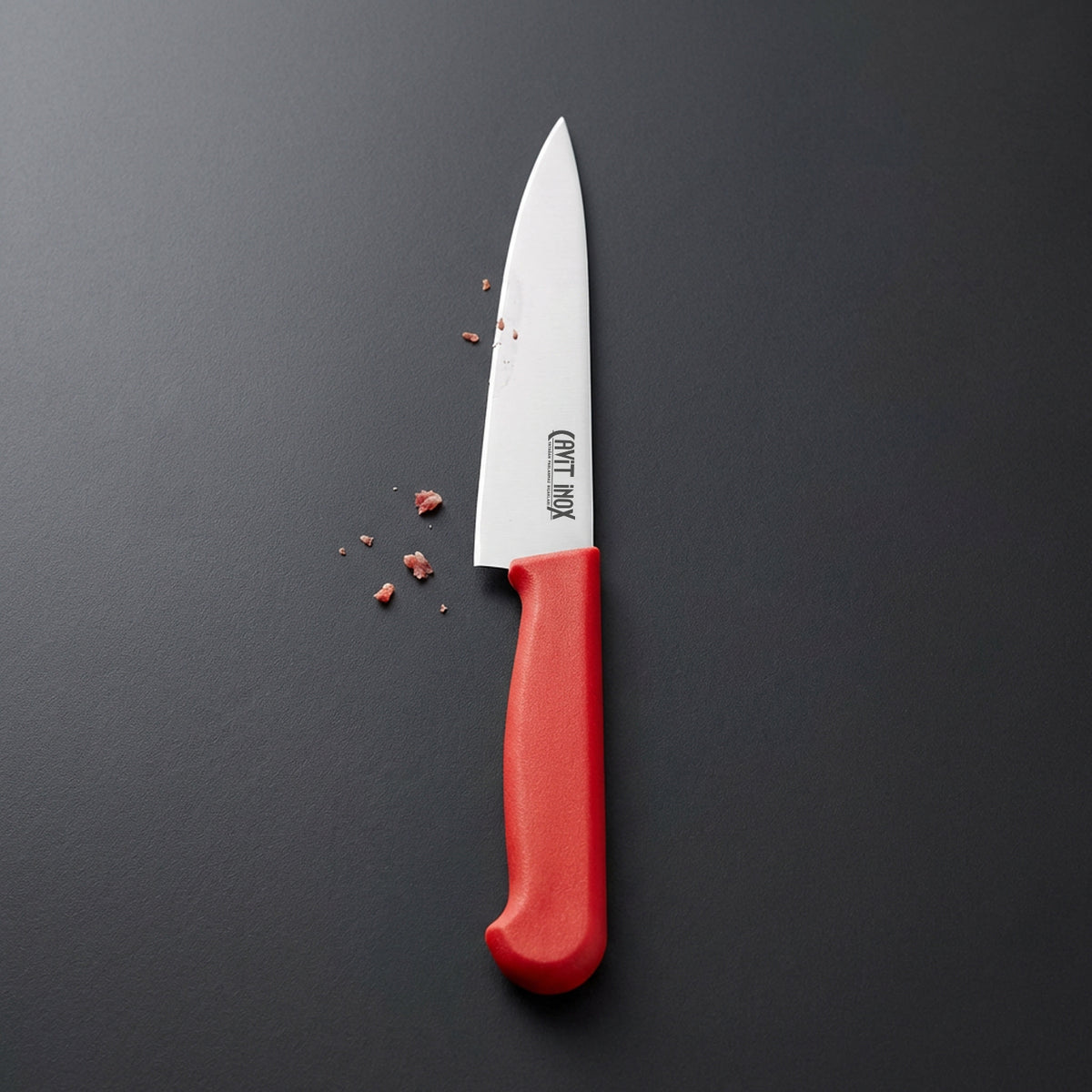 Kırmızı Şef Bıçağı – 6" / 15 cm No:2 (HACCP)