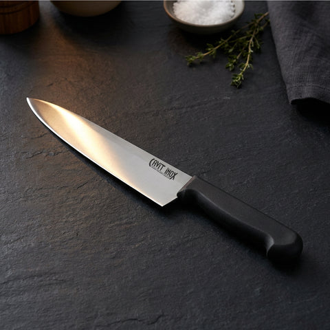 Siyah Şef Bıçağı – 10" / 25 cm (HACCP)